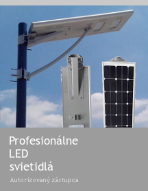 Profesionlne solrne vonkajie LED svietidl